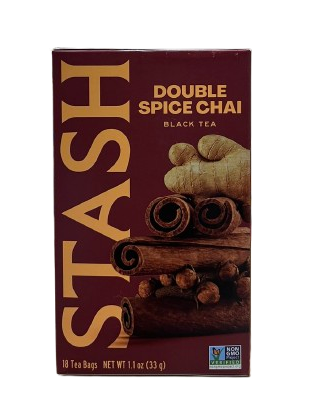 Stash Double Spice Chai Black Tea, 18 Tea Bags