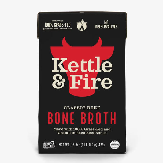 Kettle & Fire Classic Beef Bone Broth 479g