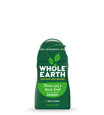 Whole Earth Stevia Leaf & Monk Fruit 48ml